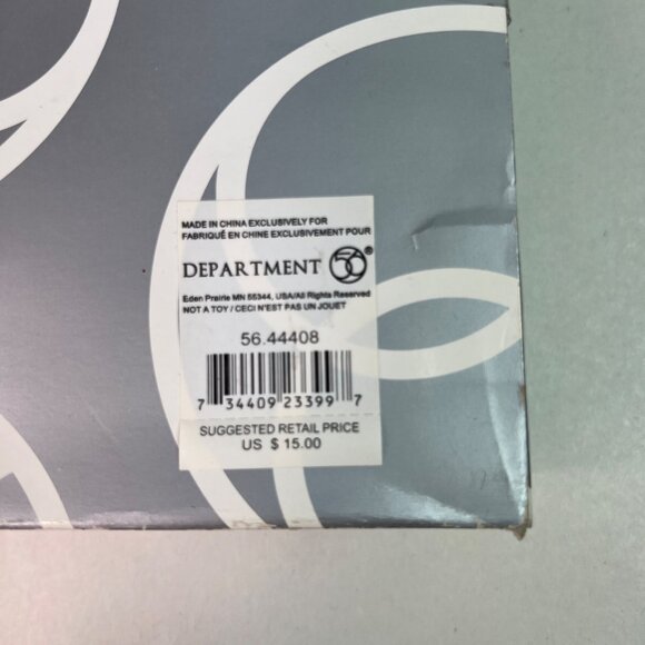 Dept 56 Ice Cubes Spreader Knife Set of 4 Christmas Holidays Like New - Picture 4 of 8